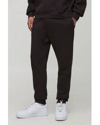 BoohooMAN - Basic Bm Signature Slim Fit Jogger - Lyst