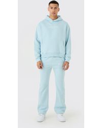 BoohooMAN - Oversized Boxy Limited Hooded Tracksuit - Lyst