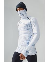 BoohooMAN - Man Active Matte Face Covering Base Layer - Lyst