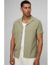 Technic - Regular Al Stretch Revere Shirt - Lyst