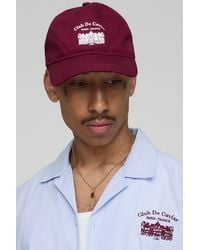BoohooMAN - Chateau Scenic Printed Cap - Lyst