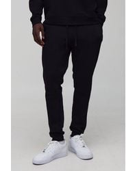 Boohoo - Basic Bm Signature Regular Fit Jogger - Lyst