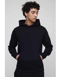 BoohooMAN - Basic Slim Over The Head Hoodie - Lyst