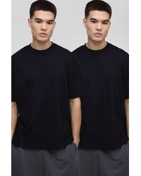 BoohooMAN - 2 Pack Oversized T-shirt - Lyst