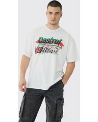 BoohooMAN - Oversized Licensed Graphic Tee - Lyst