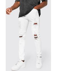 White Skinny Jeans for Men - Up to 72 
