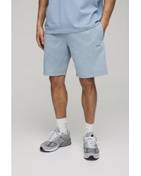 BoohooMAN - Man Lockere mittellange Basic Shorts - Lyst