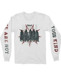 BoohooMAN - Slipknot Shrouded Group Back Print Long-sleeved T-shirt - Lyst