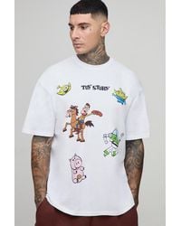 Boohoo - Tall Oversized Toy Story Disney License Print T-Shirt - Lyst