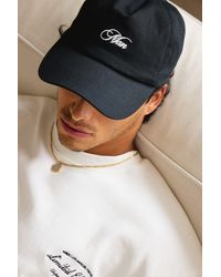 BoohooMAN - Twill Kappe mit MAN-Stickerei - Lyst