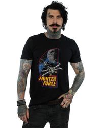 BoohooMAN - Star Wars Fighter Force T-shirt - Lyst