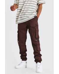 Tall Twill Belt Front Cargo Jogger 