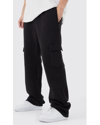 BoohooMAN - Tall Relaxed Fit Cargo Jogger - Lyst