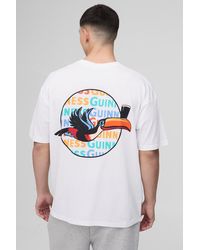 BoohooMAN - Oversized Guinness Toucan License Graphic T Shirt - Lyst