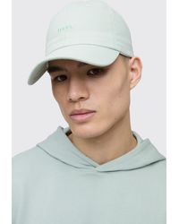 BoohooMAN - Man Branded Embroidered Cap - Lyst