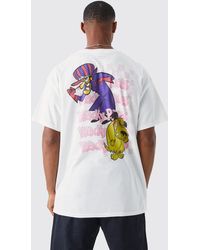 BoohooMAN - Oversized Whacky Races License T-shirt - Lyst