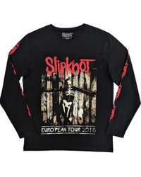 BoohooMAN - Slipknot Skeleton Flag Back & Sleeve Print Long-sleeved T-shirt - Lyst