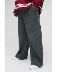 BoohooMAN - Plus 330GSM Oversize Basic Jogginghose - Lyst