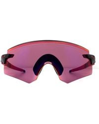 BoohooMAN - Oakley Rectangle Matte Black Prizm Road Sunglasses - Lyst
