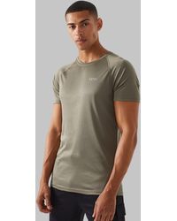 BoohooMAN - Man Active Gym Raglan T-shirt - Lyst