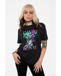 BoohooMAN - David Bowie Aladdin Sane Thunder T Shirt - Lyst