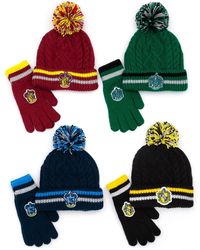 BoohooMAN - Harry Potter Beanie And Gloves Set - Lyst