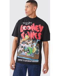 Boohoo - Oversized Looney Tunes Large Scale License T-shirt - Lyst