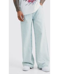 BoohooMAN - Extreme Baggy Rigid Jeans - Lyst