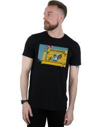 BoohooMAN - Disney Lilo And Stitch Life Guard T-shirt - Lyst