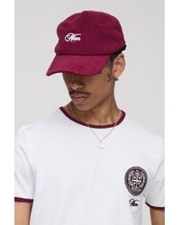 BoohooMAN - Man Towelling Embroidered Cap - Lyst