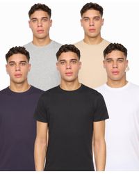 BoohooMAN - Duck&cover Frankinz T-shirt 5pk - Lyst