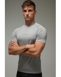 BoohooMAN - Common Pace Running Muscle Fit Mesh T-Shirt - Lyst