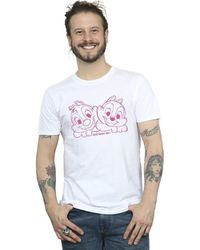 BoohooMAN - Disney Chip ́n ́ Dale Nuts About You T-shirt - Lyst