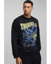 BoohooMAN - Oversize Hoodie mit lizenziertem Disney Pixar Print - Lyst