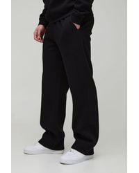 BoohooMAN - Tall 330Gsm Straight Leg Basic Sweatpants - Lyst