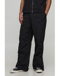 Boohoo - Parachute Flannel Ripstop Trouser - Lyst