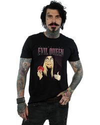 BoohooMAN - Disney Snow White Evil Queen Montage T-shirt - Lyst