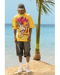 BoohooMAN - Oversized Official Nibbled T-shirt - Lyst