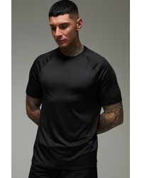 Boohoo - Tall Active Lightweight Essentials Gym Regular Fit Raglan T-Shirt - Lyst