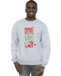 BoohooMAN - Disney The Aristocats Marie Love Peace Joy Sweatshirt - Lyst
