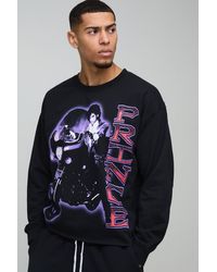 Boohoo - Sudadera Oversize Con Estampado De Prince Y Filo Sin Acabar - Lyst