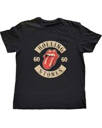 BoohooMAN - The Rolling Stones Sixty Biker Suede T-shirt - Lyst