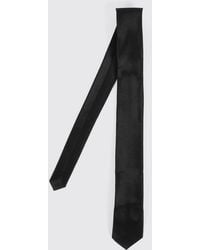 BoohooMAN - Plain Slim Tie - Lyst