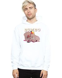 BoohooMAN - Disney Dumbo Timothy ́s Trombone Hoodie - Lyst