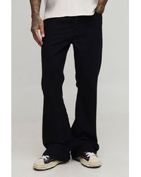 BoohooMAN - Tall Extreme Flared Denim Jeans - Lyst