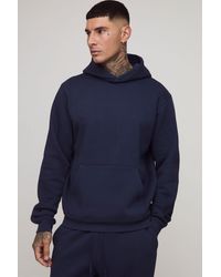 BoohooMAN - Tall Basic Regular Fit Over The Head Hoodie - Lyst