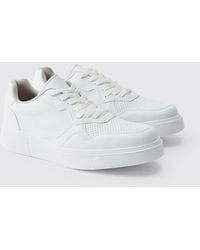 BoohooMAN - Klobige Sneaker mit Mesh-Einsatz - Lyst