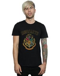 BoohooMAN - Harry Potter Varsity Style Crest T-shirt - Lyst