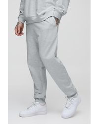 Boohoo - Tall Lightweight Loopback Regular Fit Basic Joggers - Lyst