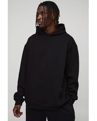 BoohooMAN - Tall Basic Oversized Over The Head Hoodie - Lyst